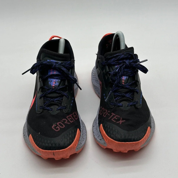 Nike Pegasus Trail 3 GTX Core-Tex Black Flash Crimson DC8794-002 Hiking Shoe 8.5 - Picture 3 of 10